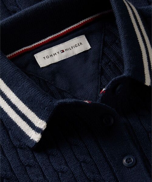 TOMMY HILFIGER(トミーヒルフィガー)の「PEANUTS COLLECTION ケーブルワンピース(ワンピース・キッズ・ネイビー・150cm)」の5枚目の写真