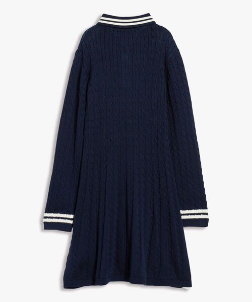 TOMMY HILFIGER(トミーヒルフィガー)の「PEANUTS COLLECTION ケーブルワンピース(ワンピース・キッズ・ネイビー・150cm)」の7枚目の写真