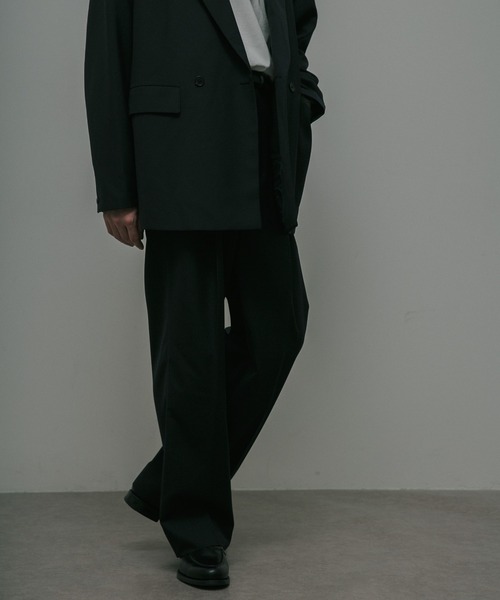 URBAN RESEARCH DOORS（アーバンリサーチドアーズ）の「HT Gabardine 2Tuck Pants（その他パンツ・メンズ・ブラック/ネイビー・MEDIUM/LARGE/SMALL）」の13枚目の写真