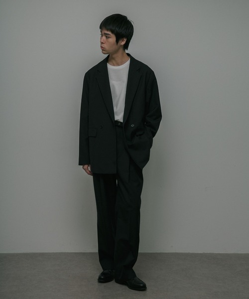 URBAN RESEARCH DOORS（アーバンリサーチドアーズ）の「HT Gabardine 2Tuck Pants（その他パンツ・メンズ・ブラック/ネイビー・MEDIUM/LARGE/SMALL）」の14枚目の写真