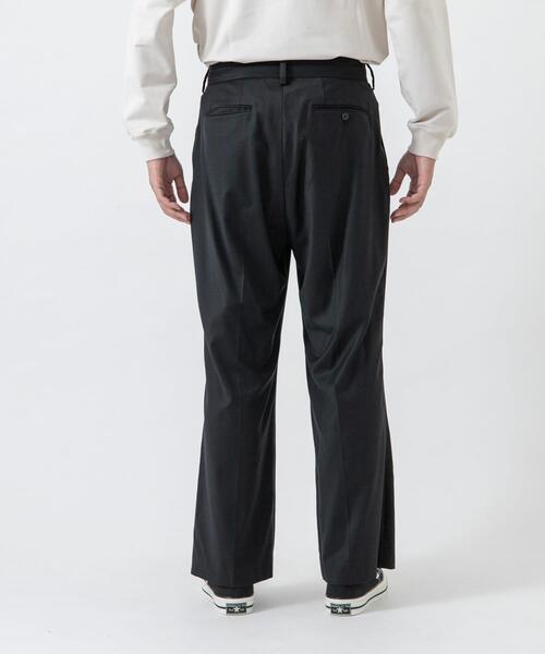 URBAN RESEARCH（アーバンリサーチ）の「new basic　WOOL SILK WIDE SLACKS（その他パンツ・メンズ・ブラック・MEDIUM/LARGE/X-LARGE）」の9枚目の写真