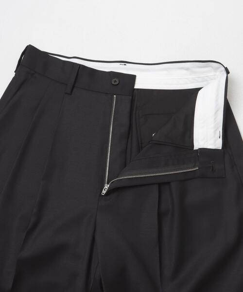 URBAN RESEARCH（アーバンリサーチ）の「new basic　WOOL SILK WIDE SLACKS（その他パンツ・メンズ・ブラック・MEDIUM/LARGE/X-LARGE）」の11枚目の写真