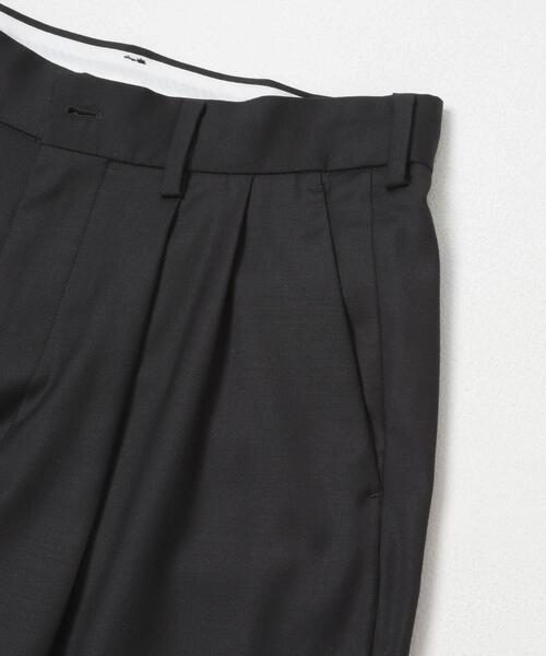 URBAN RESEARCH（アーバンリサーチ）の「new basic　WOOL SILK WIDE SLACKS（その他パンツ・メンズ・ブラック・MEDIUM/LARGE/X-LARGE）」の12枚目の写真