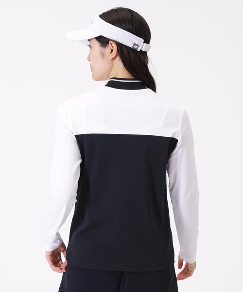 New Balance Golf(ニューバランスゴルフ)の「UV 長袖 モックネック プルオーバー (WOMENS)(Tシャツ/カットソー・レディース・ホワイト/ベージュ系その他2/ブラック・LARGE/MEDIUM/SMALL)」の14枚目の写真