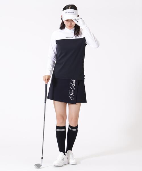 New Balance Golf(ニューバランスゴルフ)の「UV 長袖 モックネック プルオーバー (WOMENS)(Tシャツ/カットソー・レディース・ホワイト/ベージュ系その他2/ブラック・LARGE/MEDIUM/SMALL)」の16枚目の写真