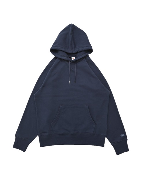 FRUIT OF THE LOOM（フルーツオブザルーム）の「【FRUIT OF THE LOOM】ヘリテージスウェットフーディー（パーカー・メンズ・ブラック/ダークブラウン/杢グレー/ネイビー/アイボリー/クリーム・XL/S/L/M）」の11枚目の写真