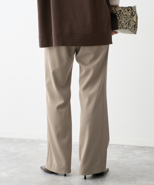 Spick & Span(スピックアンドスパン)の「ツイルイージーパンツ(スラックス・レディース・アイボリー/ベージュ/ブラック系その他・36/34/40/38)」の21枚目の写真