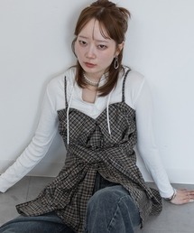 2WAYチェックシャツ