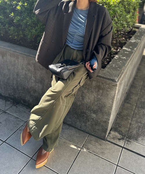 ブルー
model:154cm 着用サイズ:FREE