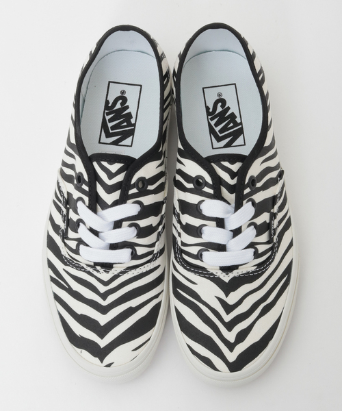 VANS（バンズ）の「【VANS/ヴァンズ】オーセンティックANIMALIER ZEBRA（スニーカー・レディース・ゼブラ・23.5cm/24cm/24.5cm/25cm）」の2枚目の写真