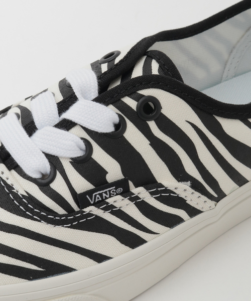 VANS（バンズ）の「【VANS/ヴァンズ】オーセンティックANIMALIER ZEBRA（スニーカー・レディース・ゼブラ・23.5cm/24cm/24.5cm/25cm）」の7枚目の写真