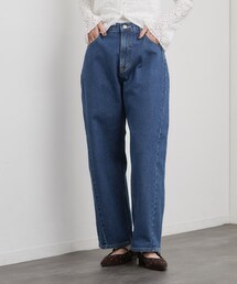 【Lee別注】バレルレッグデニムパンツ