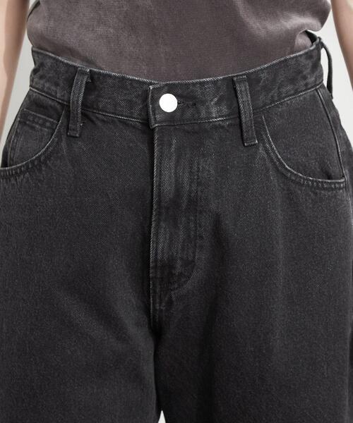 OPAQUE.CLIP(オペークドットクリップ)の「【Lee別注】バレルレッグデニムパンツ(デニムパンツ・レディース・ブラック/ブルー系その他・02/03)」の9枚目の写真