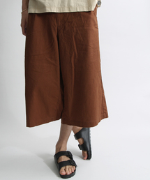 WEGO | WEGO/綿麻ガウチョパンツ(スラックス)