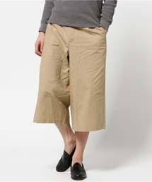 WEGO | WEGO/綿麻ガウチョパンツ(スラックス)