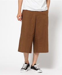 WEGO | WEGO/綿麻ガウチョパンツ(スラックス)