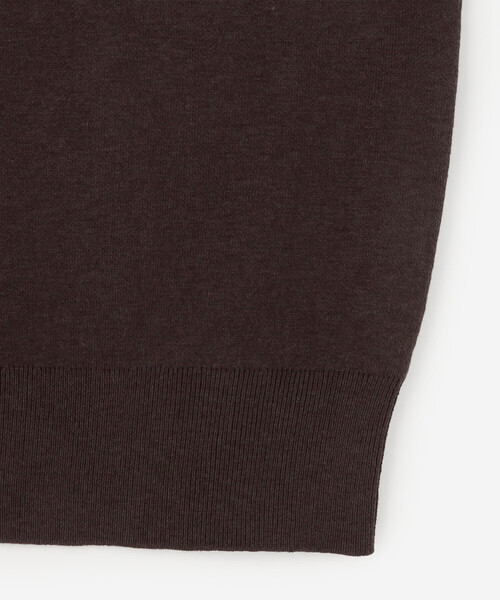 RYE TENDER(ライテンダー)の「RYE TENDER | コットンカシミア ラグランニットプルオーバー MEN(ニット/セーター・メンズ・ブラック/グリーン/ブラウン・1/2)」の8枚目の写真