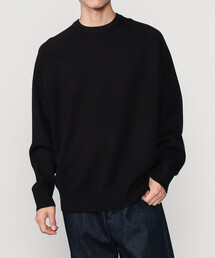RYE TENDER | コットンカシミア ラグランニットプルオーバー MEN