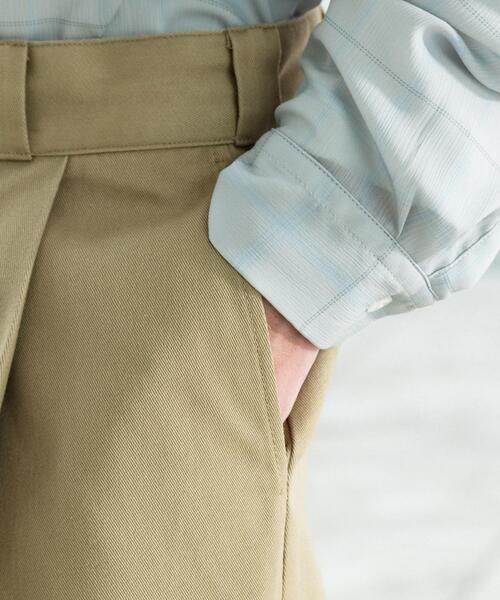 tk.TAKEO KIKUCHI（ティーケータケオキクチ）の「【別注】Dickies®　TRバレルパンツ（その他パンツ・メンズ・ブラック/ベージュ・03/02）」の16枚目の写真