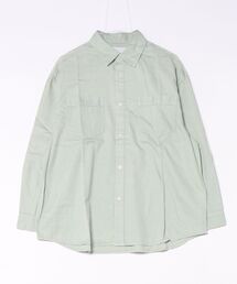 ACID WASH STAR★ PATCH OVER SHIRT