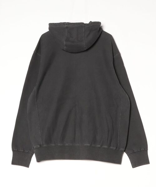 FTC（エフティーシー）の「CUTOUT ARC LOGO ZIP UP HOODY（パーカー・メンズ・グレー/ネイビー/ブラック・SMALL/MEDIUM/LARGE/X-LARGE）」の4枚目の写真