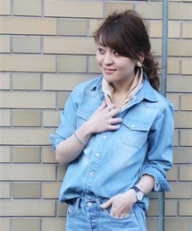 LIMITLESS LUXURY | DENIMシャツ◆(シャツ/ブラウス)