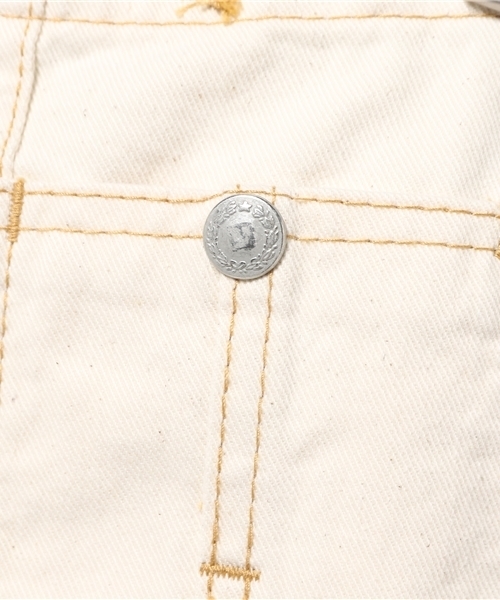 MOUSSY（マウジー）の「WIDE Overall（つなぎ/オールインワン・レディース・オフホワイト/ブルー・2/1）」の9枚目の写真