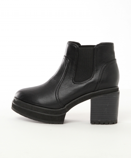 Heather（ヘザー）の「サイドゴアブーツ  729064（ブーツ・レディース・ブラウン/ブラック・SMALL/LARGE/MEDIUM）」の3枚目の写真