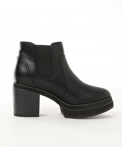 Heather（ヘザー）の「サイドゴアブーツ  729064（ブーツ・レディース・ブラウン/ブラック・SMALL/LARGE/MEDIUM）」の4枚目の写真