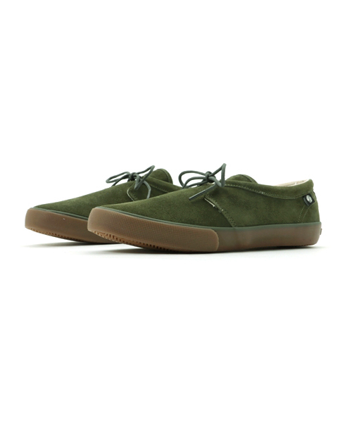 Pretty Green（プリティーグリーン）の「SUEDE PUMP スニーカー（スニーカー・メンズ・ブラック/カーキ/ネイビー・7/8/9/10/6/UK11）」の3枚目の写真