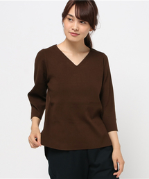 Droite lautreamont | ベルスリーブプルオーバー(ニット/セーター)