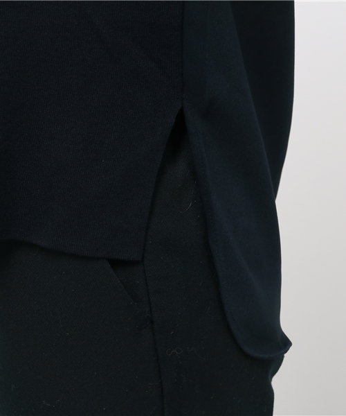 Droite lautreamont(ドロワットロートレアモン)の「ベルスリーブプルオーバー(ニット/セーター・レディース・ネイビー/ブラウン・M)」の9枚目の写真