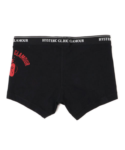 HYSTERIC GLAMOUR（ヒステリックグラマー）の「HYS DEVIL pt BOXER BRIEF（ボクサーパンツ・メンズ・オレンジ/トップグレー/ブラック・FREE）」の4枚目の写真