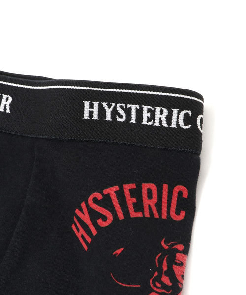 HYSTERIC GLAMOUR（ヒステリックグラマー）の「HYS DEVIL pt BOXER BRIEF（ボクサーパンツ・メンズ・オレンジ/トップグレー/ブラック・FREE）」の5枚目の写真