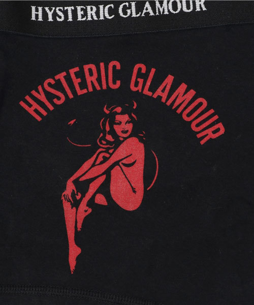 HYSTERIC GLAMOUR（ヒステリックグラマー）の「HYS DEVIL pt BOXER BRIEF（ボクサーパンツ・メンズ・オレンジ/トップグレー/ブラック・FREE）」の7枚目の写真