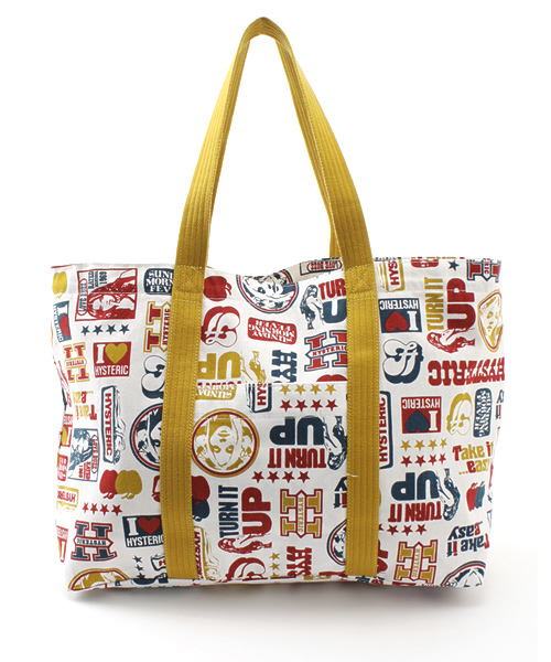 HYSTERIC GLAMOUR ヒステリックグラマー 総柄 トートバッグ HYSTERIC GLAMOUR（ヒステリックグラマー）の「HYS STRANGE
