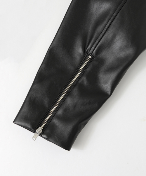 SENSE OF PLACE by URBAN RESEARCH（センスオブプレイスバイアーバンリサーチ）の「ビッグライダースジャケット（ライダースジャケット・メンズ・ブラック・FREE）」の10枚目の写真