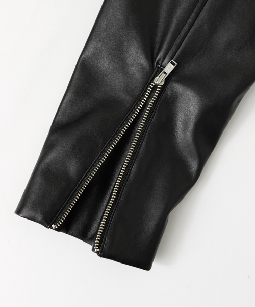 SENSE OF PLACE by URBAN RESEARCH（センスオブプレイスバイアーバンリサーチ）の「ビッグライダースジャケット（ライダースジャケット・メンズ・ブラック・FREE）」の20枚目の写真