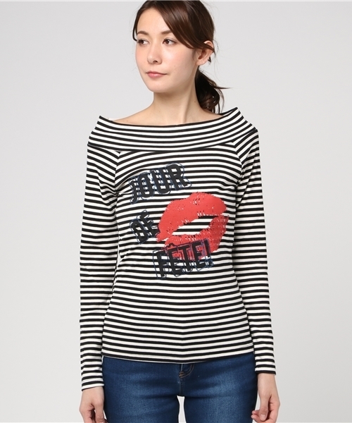 DESIGUAL デシグアル カットソー レディース 25SWBW26