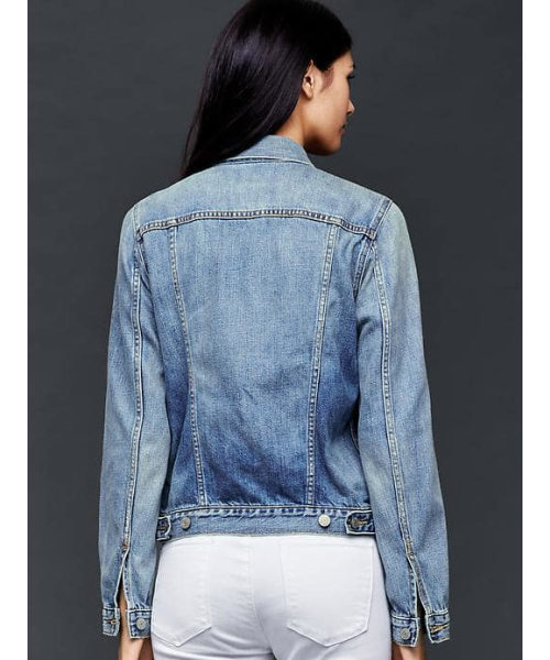 GAP（ギャップ）の「Gap 1969 Icon Denim Jacket（デニムジャケット・レディース・ブルー・M/L）」の3枚目の写真