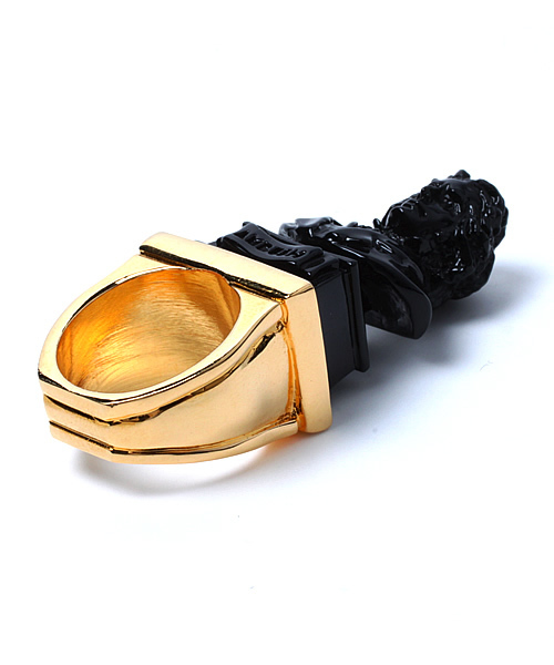 goocy（グーシー）の「【AMBUSH】 BEEEEETHOVEN RING（リング・レディース・ホワイト/ブラック/イエロー/ゴールド・SMALL/MEDIUM）」の7枚目の写真