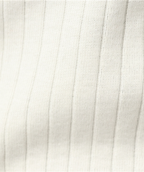 VENCEEXCHANGE（ヴァンスエクスチェンジ）の「肩ヒモ付きオフショルプルオーバー                   （Tシャツ/カットソー・レディース・ブラック/オフホワイト/レッド・MEDIUM）」の10枚目の写真