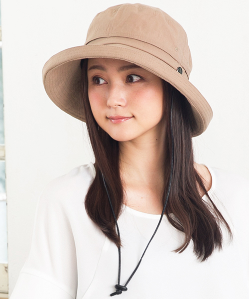 QUEENHEAD（クイーンヘッド）の「ブリーズフレンチハット（ハット・レディース・ブラック/カーキ/オレンジ/ブルー系その他/マスタード/チャコール/ベージュ/ブラウン/ナチュラル/グリーン系その他/ブルー系その他2/ブラウン系その他/レッド系その他/ブラック系その他・FREE/X-LARGE/XX-LARGE/SMALL）」の7枚目の写真