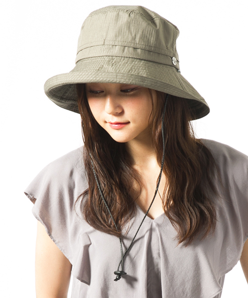 QUEENHEAD（クイーンヘッド）の「ブリーズフレンチハット（ハット・レディース・ブラック/カーキ/オレンジ/ブルー系その他/マスタード/チャコール/ベージュ/ブラウン/ナチュラル/グリーン系その他/ブルー系その他2/ブラウン系その他/レッド系その他/ブラック系その他・FREE/X-LARGE/XX-LARGE/SMALL）」の10枚目の写真