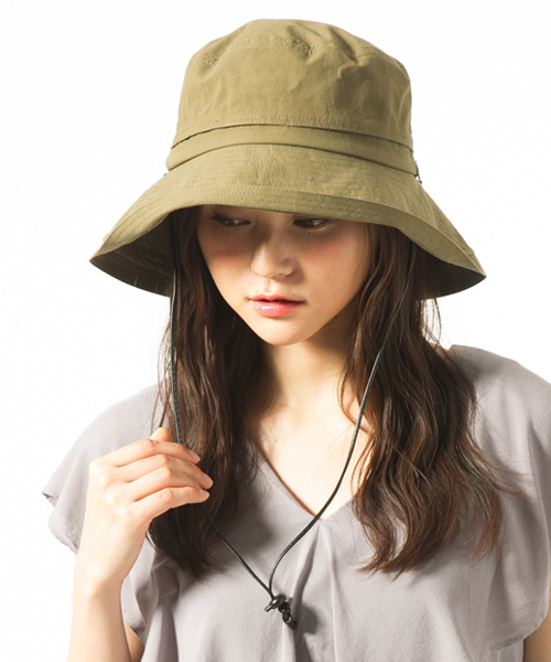 QUEENHEAD（クイーンヘッド）の「ブリーズフレンチハット（ハット・レディース・ブラック/カーキ/オレンジ/ブルー系その他/マスタード/チャコール/ベージュ/ブラウン/ナチュラル/グリーン系その他/ブルー系その他2/ブラウン系その他/レッド系その他/ブラック系その他・FREE/X-LARGE/XX-LARGE/SMALL）」の9枚目の写真