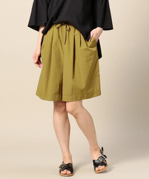 BEAUTY&YOUTH UNITED ARROWS（ビューティーアンドユースユナイテッドアローズ）の「BY ナイロンドローストショーツ ◆（その他パンツ・レディース・ライトピンク/マスタード・FREE）」の2枚目の写真