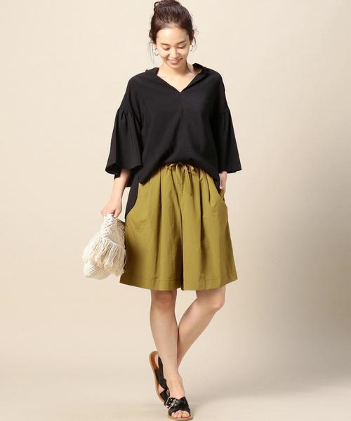 BEAUTY&YOUTH UNITED ARROWS（ビューティーアンドユースユナイテッドアローズ）の「BY ナイロンドローストショーツ ◆（その他パンツ・レディース・ライトピンク/マスタード・FREE）」の11枚目の写真