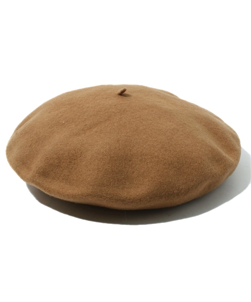 BEAMS（ビームス）の「BEAMS / ウールベレー帽（ハンチング/ベレー帽・メンズ・ブラック/カーキ/ブラウン/オリーブ・ONE SIZE）」の4枚目の写真