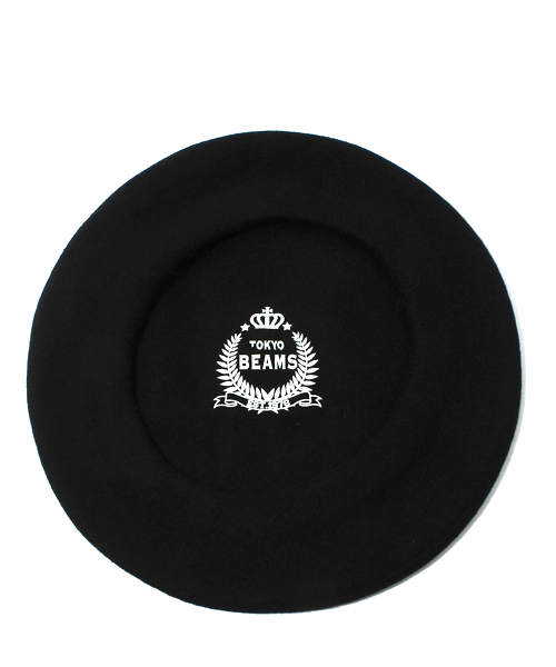 BEAMS（ビームス）の「BEAMS / ウールベレー帽（ハンチング/ベレー帽・メンズ・ブラック/カーキ/ブラウン/オリーブ・ONE SIZE）」の5枚目の写真