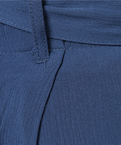 VENCEEXCHANGE（ヴァンスエクスチェンジ）の「レーヨン楊柳ワイドパンツ（その他パンツ・レディース・オレンジ/マスタード/ネイビー・MEDIUM）」の11枚目の写真